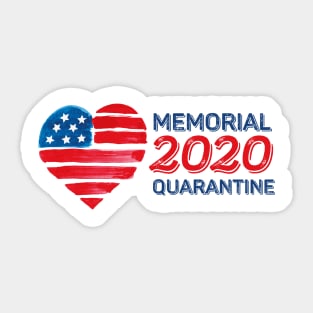 Memorial day 2020 Sticker